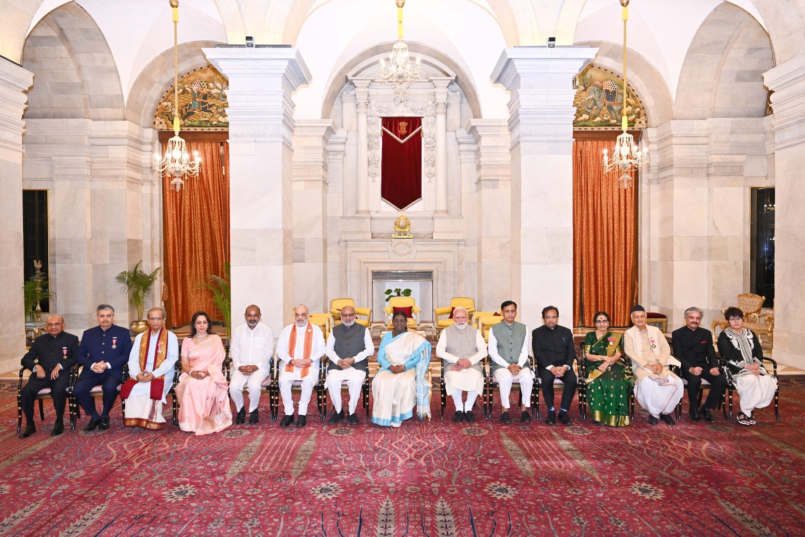 PRESIDENT OF INDIA PRESENTS PADMA AWARDS 2026 AT THE CIVIL INVESTITURE CEREMONY-I